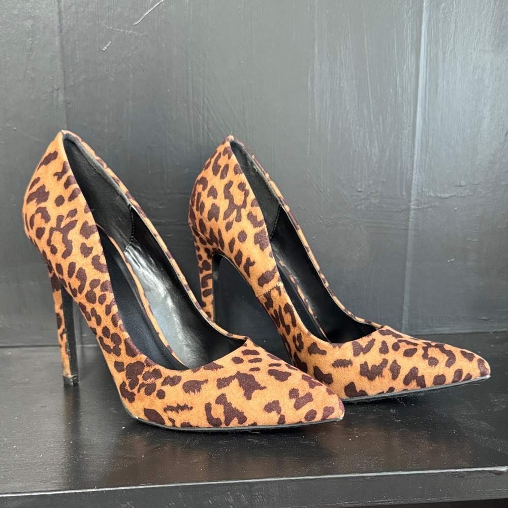 Wild Diva Animal Print Heels